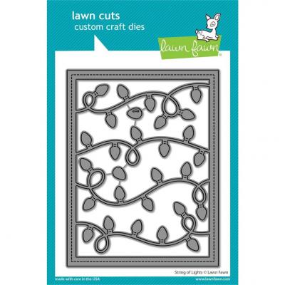 Lawn Fawn Cutting Dies - String Of Lights Backdrop